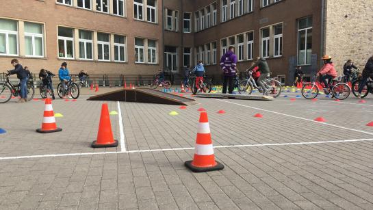 Fietsvaardigheidsparcours