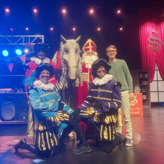 De Sint en zijn pieten